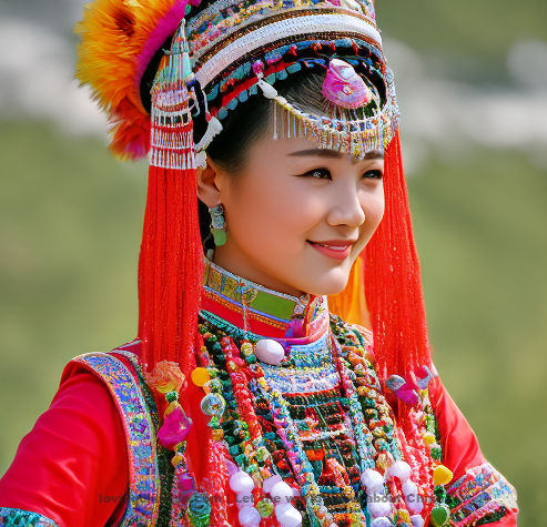 Chinese Nation - Yugur nationality