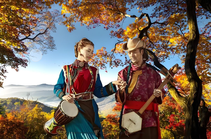 Chinese Nation - Pumi nationality