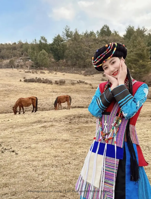 Chinese Nation - Pumi nationality