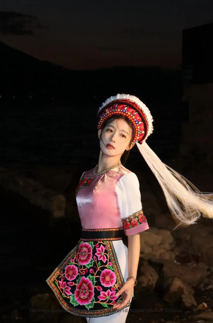 Chinese Nation - Bai nationality