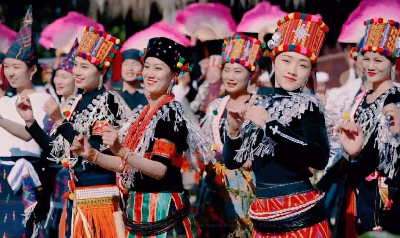 Chinese Nation - Jingpo nationality