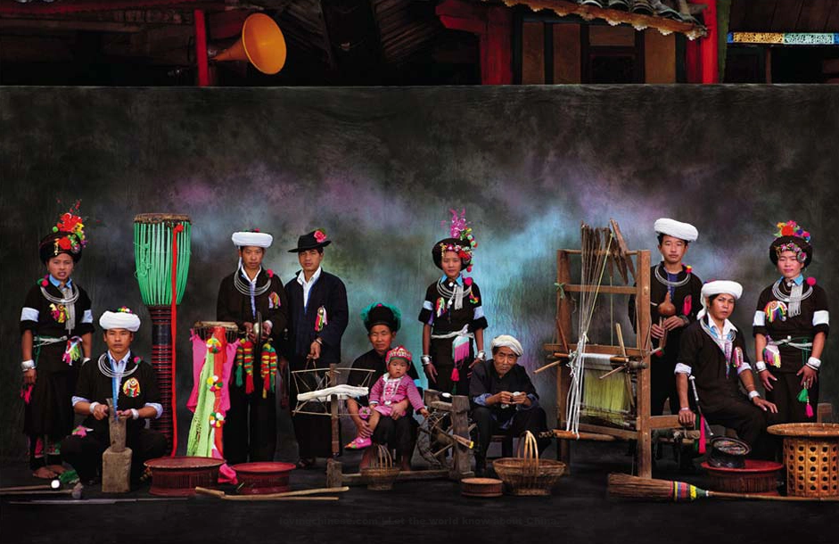 Chinese Nation - Achang nationality