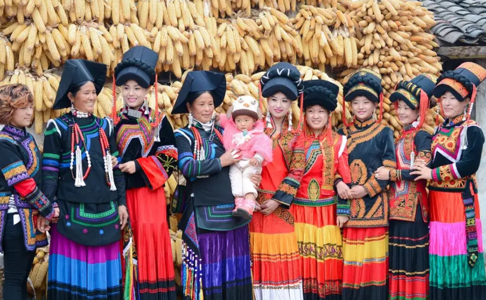 Chinese Nation - Yi nationality