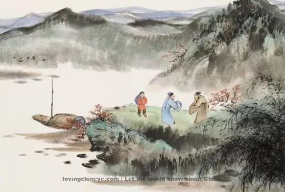 Li Bai Poem: To a Friend Parting for Shu – 李白《送友人入蜀》