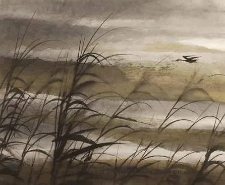 Zhang Yan Poem: Double Rings Unchained · The Lonely wild Swallow – 张炎《解连环·孤雁》