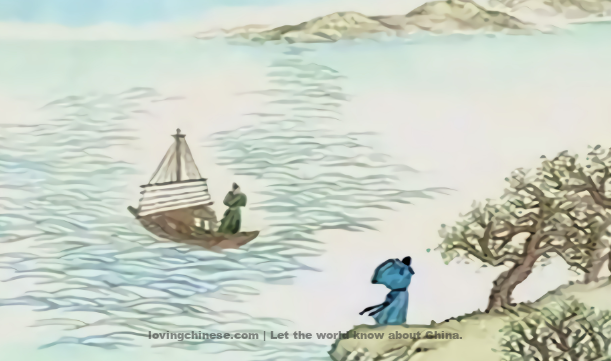 Wang Guan Poem: Song of Divination · Par with Bao Haoran to the East of Zhe Jiang – 王观《卜算子·送鲍浩然之浙东》