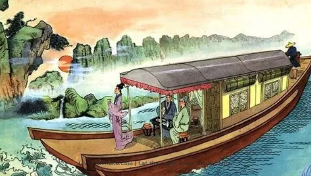 Su Shi Poem: Song of a Southern Country · Seeing Chen Shugu off – 苏轼《南乡子·送述古》