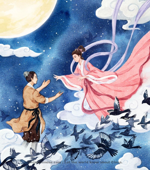 Qin Guan Poem: Immortals at the Magpie Bridge – 秦观《鹊桥仙·纤云弄巧》