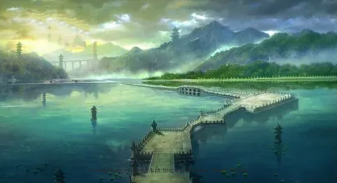 Su Shi Poem: The Lament of a Fair Lady Farewell to Liu Ziyu on Mountain Jin – 苏轼《昭君怨 金山送柳子玉》