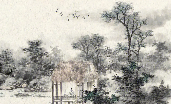 Su Shi Poem: The Beautiful Lady Yu – 苏轼《虞美人·波声拍枕长淮晓》
