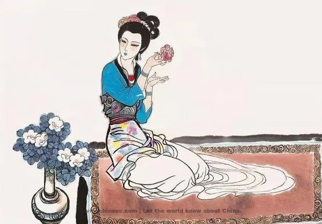 Wang Anguo Poem: Shortened Form of Magnolia Flower · Spring Love – 王安国《减字木兰花·春情》