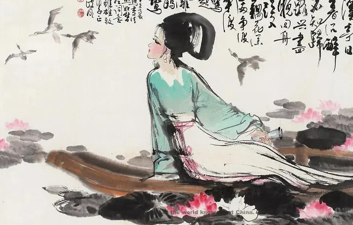 He Zhu Poem: Scraping the Sky · Song of the Yellow Mountains – 贺铸《凌歊·铜人捧露盘引》