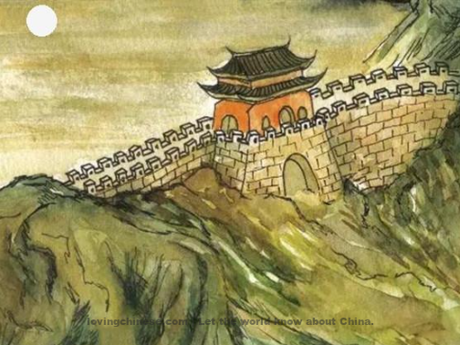 The Moon over the Mountain Pass - 李白《关山月》 - Li Bai poems in chinese and english