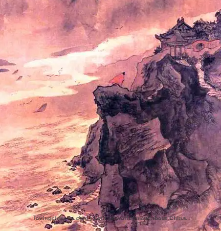 Xin Qiji Poem: Song of the Southern Country · Thoughts of Mounting on the Northern Tower – 辛弃疾《南乡子登京口北固亭有怀》