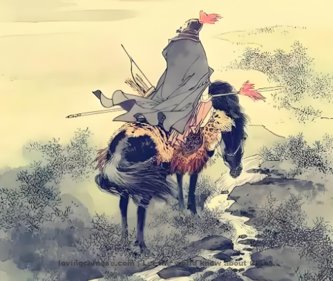 Li Bai Poem: Song of a General after the Break-through – 李白《从军行》