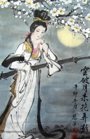 Zhang Xian Poem: Song of the Immortal – 张先《天仙子·水调数声持酒听》