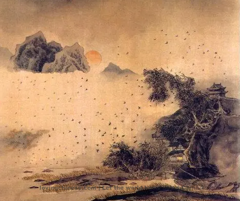 Qin Guan Poem: Watching the Tidal Bore – 秦观《望海潮·洛阳怀古》