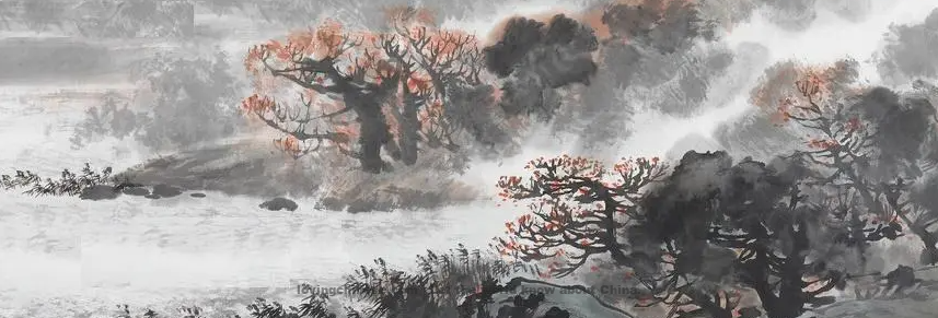 Zhou Bangyan Poem: Courtyard Full of Fragrance · Write on a Summer Day in Wu Xiang Hill – 周邦彦《满庭芳·夏日溧水无想山作》