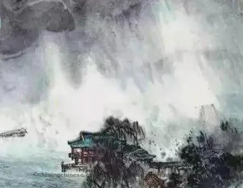 Pan Lang Poem: Fountain of Wine (III) –潘阆《酒泉子·长忆观潮》