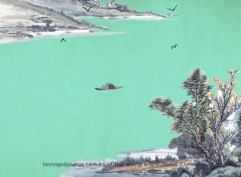 Ouyang Xiu Poem: Gathering Mulberry Leaves (I) – 欧阳修《采桑子·轻舟短棹西湖好》