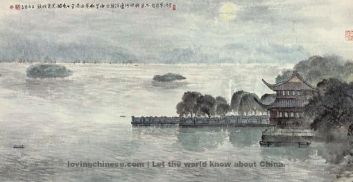 Ouyang Xiu Poem: Gathering Mulberry Leaves (III) – 欧阳修《采桑子·群芳过后西湖好》