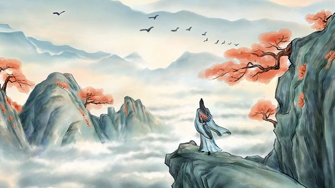 Li Bai Poem: To Wang Changling Banished to the West – 李白《闻王昌龄左迁龙标遥有此寄》