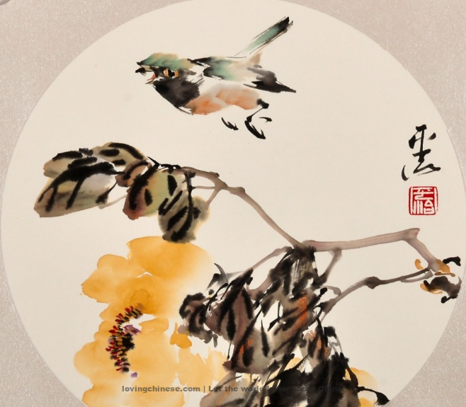 Zhou Mi Poem: Glad to Hear Magpies · Waves Viewed from Wushan – 周密《闻鹊喜·吴山观涛》