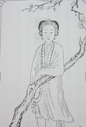 Gu Mei Poem: On a Picture of Peach Blossoms and Willow Trees – 顾媚《自题桃花杨柳图》