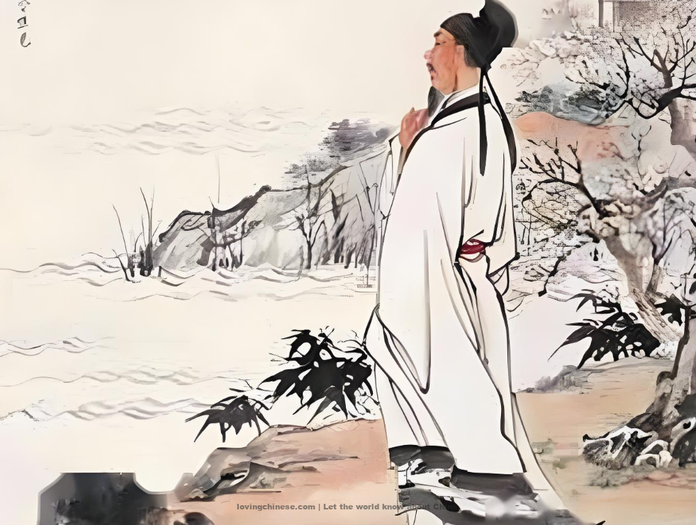 To a Friend Departing for Shu - 李白《送友人入蜀》 - Li Bai poems in chinese and english