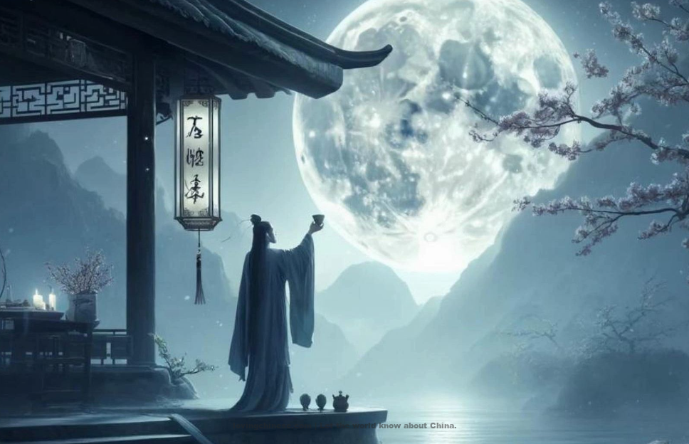 Drinking Alone under the Moon (1) - 李白《月下独酌(四首其一)》 - Li Bai poems in chinese and english