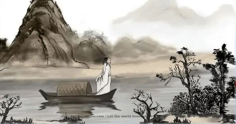 Li Bai: Yingwu River Islet