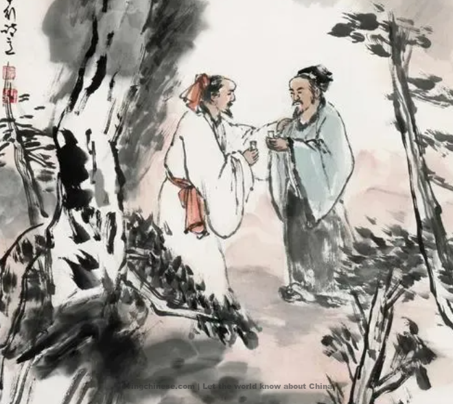 Li Bai: A Song As Zhiti Departs From Hubei