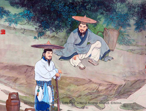 A Dialogue in the Mountain - 李白《山中问答》 - Li Bai poems in chinese and english
