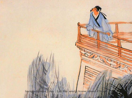 On Ascending the North Tower One Autumn Day - 李白《秋登宣城谢朓北楼》 - Li Bai poems in chinese and english