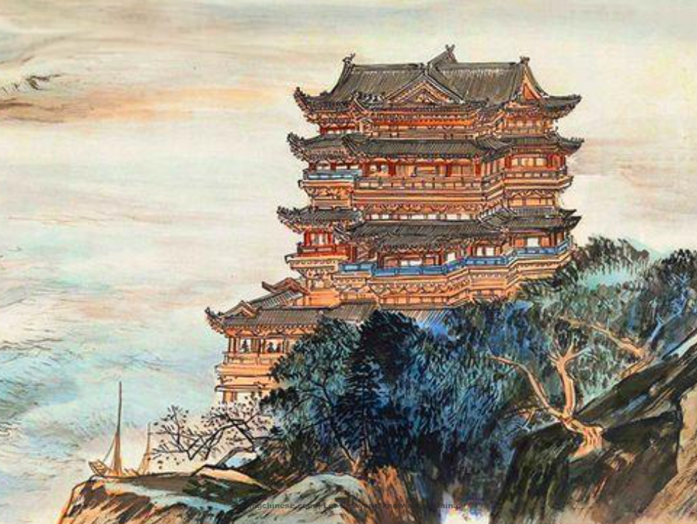 Li Bai: Autumn Climb the Northern Xietiao Tower Along the Xuan City Wall