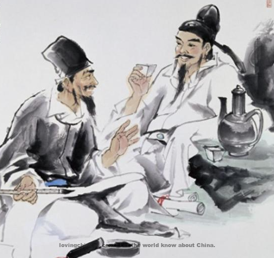 Ascending the Tower of Yueyang with Xia the Twelfth - 李白《与夏十二登岳阳楼》 - Li Bai poems in chinese and english