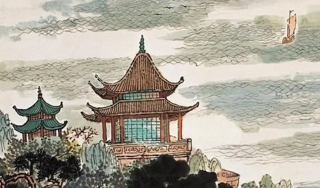 Li Pai: Going Up Yoyang Tower with a Friend ~ 李白·《与夏十二登岳阳楼》 with English Translations