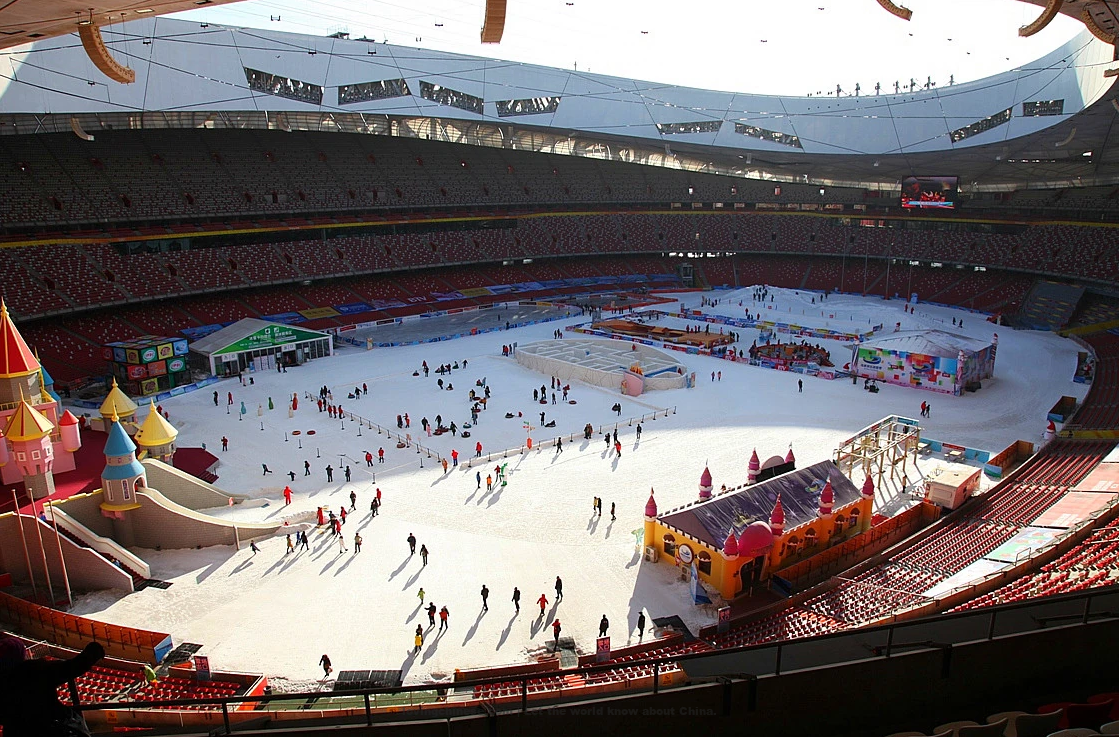 Ice and Snow Season in The Bird’s Nest