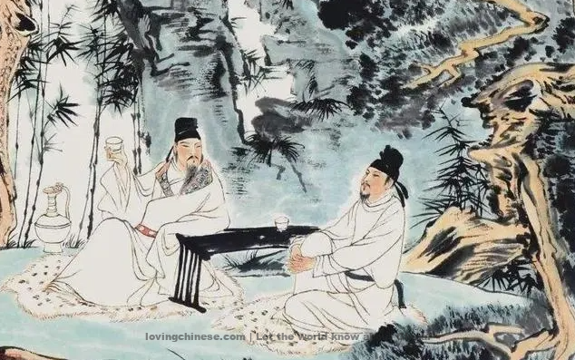Li Bai: Among the Mountains, Give the Recluse Another Drink