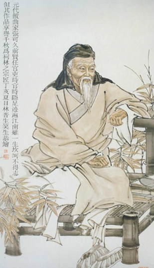 Zhang Kejiu: Enjoying Leisure ~ 《四块玉·乐闲》 张可久 with English Translations