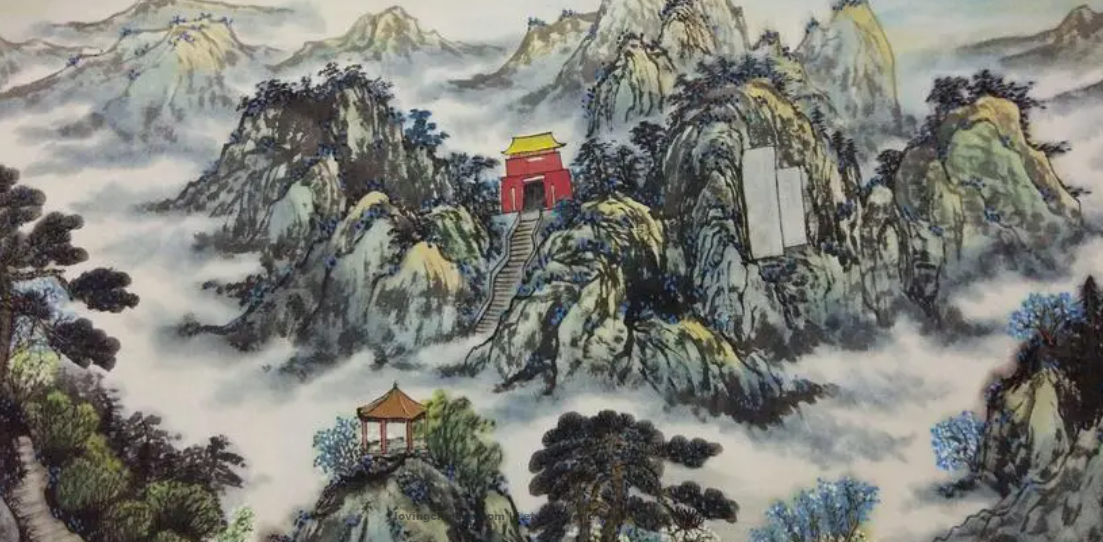Li Bai: Travel to Mt. Tai: Six Poems: No. 6
