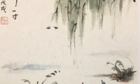 Wu Wenying Poem: Wind through Pines – 吴文英《风入松·听风听雨过清明》