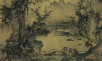 Zhang Ju Poem: Green Jade Cup ·Written on a Hill House – 张榘《青玉案·被檄出郊题陈氏山居》