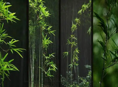 Zhou Bangyan Poem: Bamboos in West Garden – 周邦彦《四园竹·浮云护月》