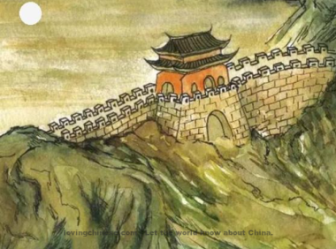 The Moon over the Mountain Pass – 李白《关山月》 – Li Bai poems in chinese and english