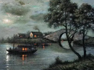 Li Bai Poem: Crows Flying Back to Their Nest – 李白《乌栖曲》