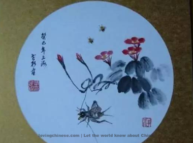 Lu You Poem: Butterflies in Love with Flowers – 陆游《蝶恋花·桐叶晨飘蛩夜语》