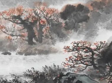 Zhou Bangyan Poem: Courtyard Full of Fragrance · Write on a Summer Day in Wu Xiang Hill – 周邦彦《满庭芳·夏日溧水无想山作》