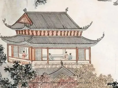 Ye Mengde Poem: Rouged Lips · Written in Summit Pavilion in 1135 – 叶梦得《点绛唇·绍兴乙卯登绝顶小亭》