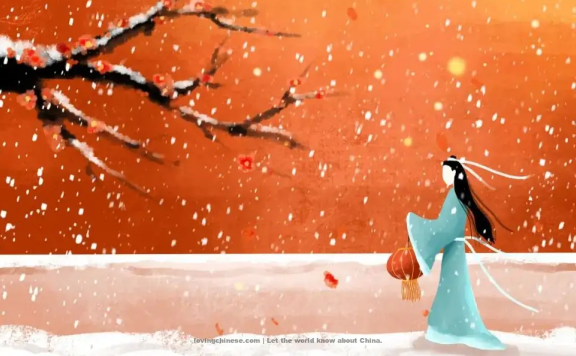 Li Gang Poem: Song of the Green Waist – 李纲《六幺令·次韵和贺方回金陵怀古鄱阳席上作》